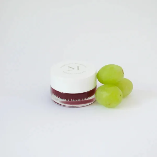 Baume à lèvres teinté couleur framboise